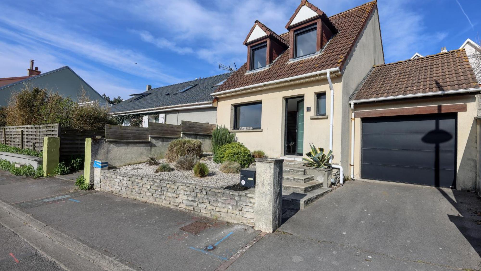 La Marine, Maison En Plein Coeur De Wimereux Bagian luar foto