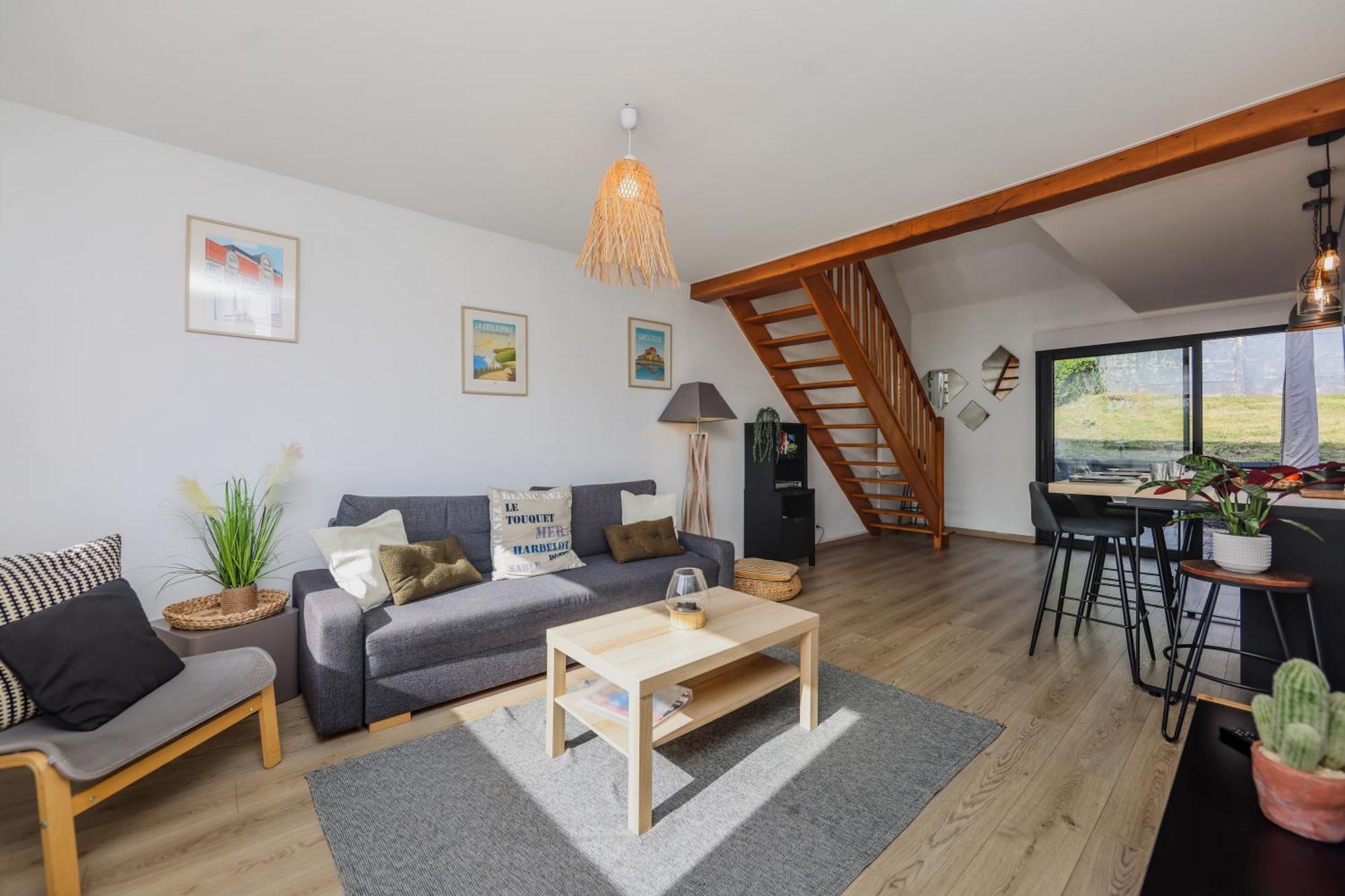 La Marine, Maison En Plein Coeur De Wimereux Bagian luar foto