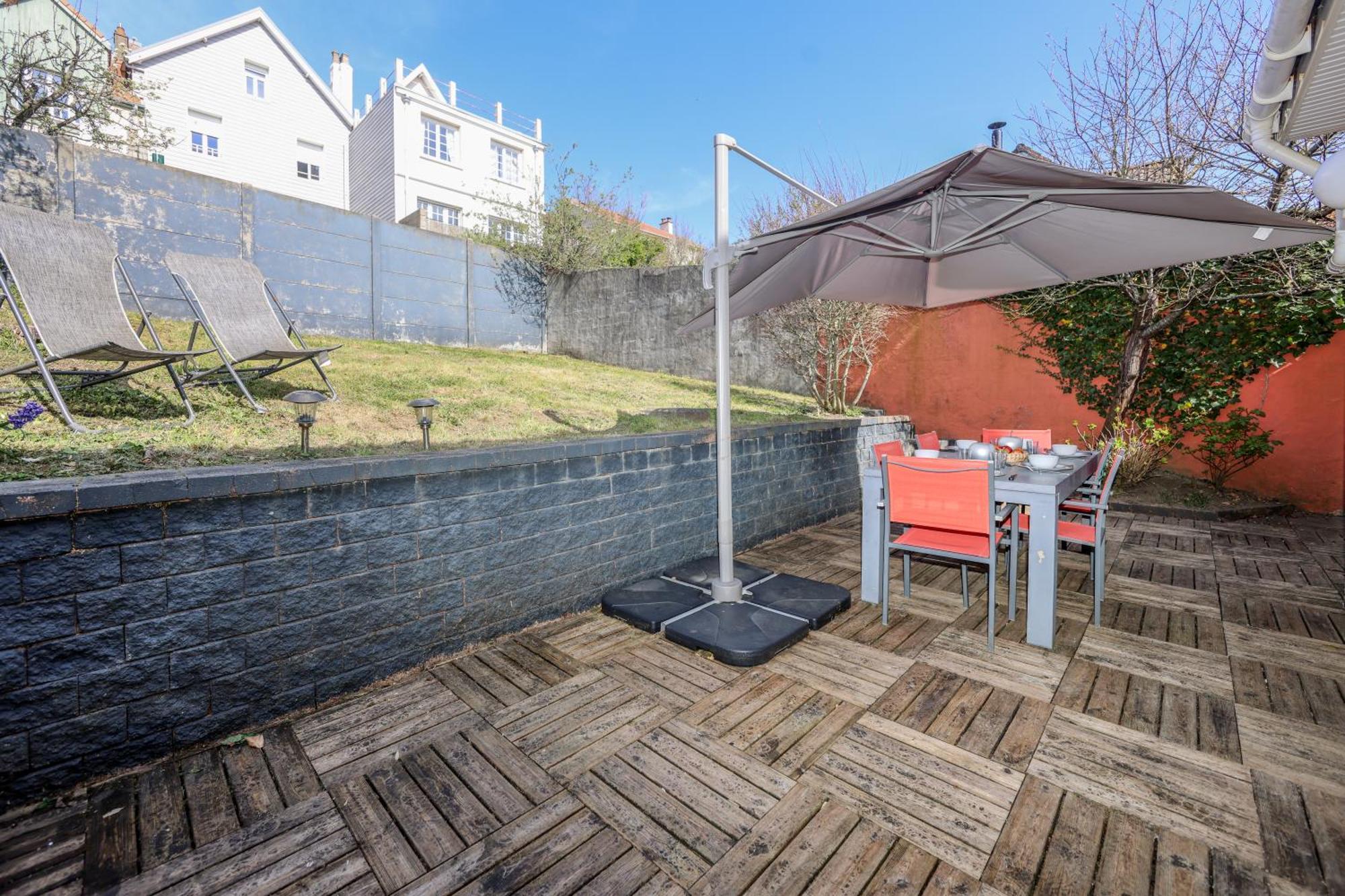 La Marine, Maison En Plein Coeur De Wimereux Bagian luar foto