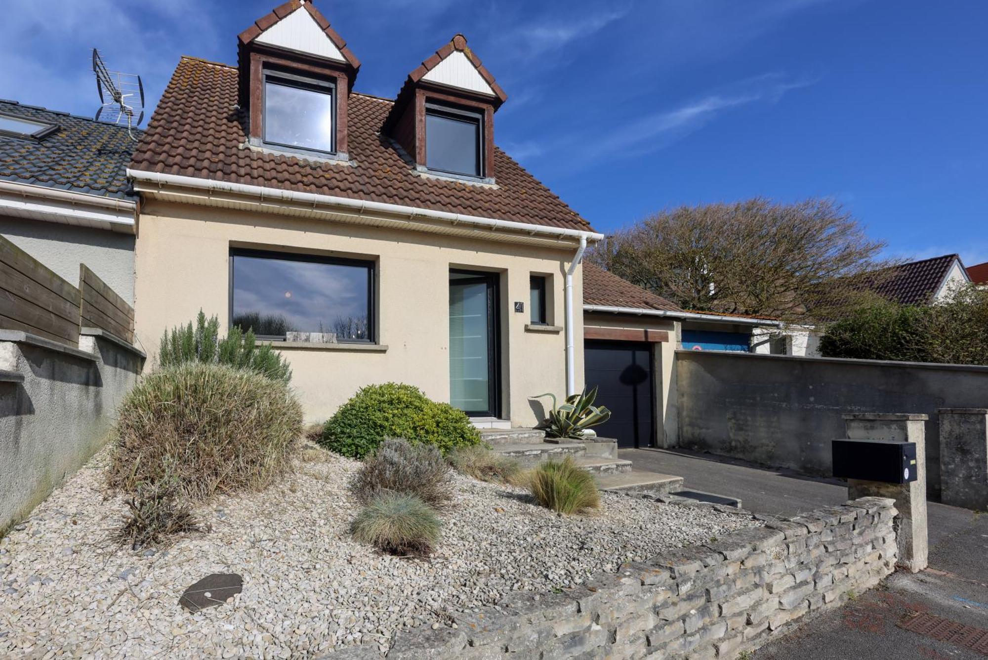 La Marine, Maison En Plein Coeur De Wimereux Bagian luar foto