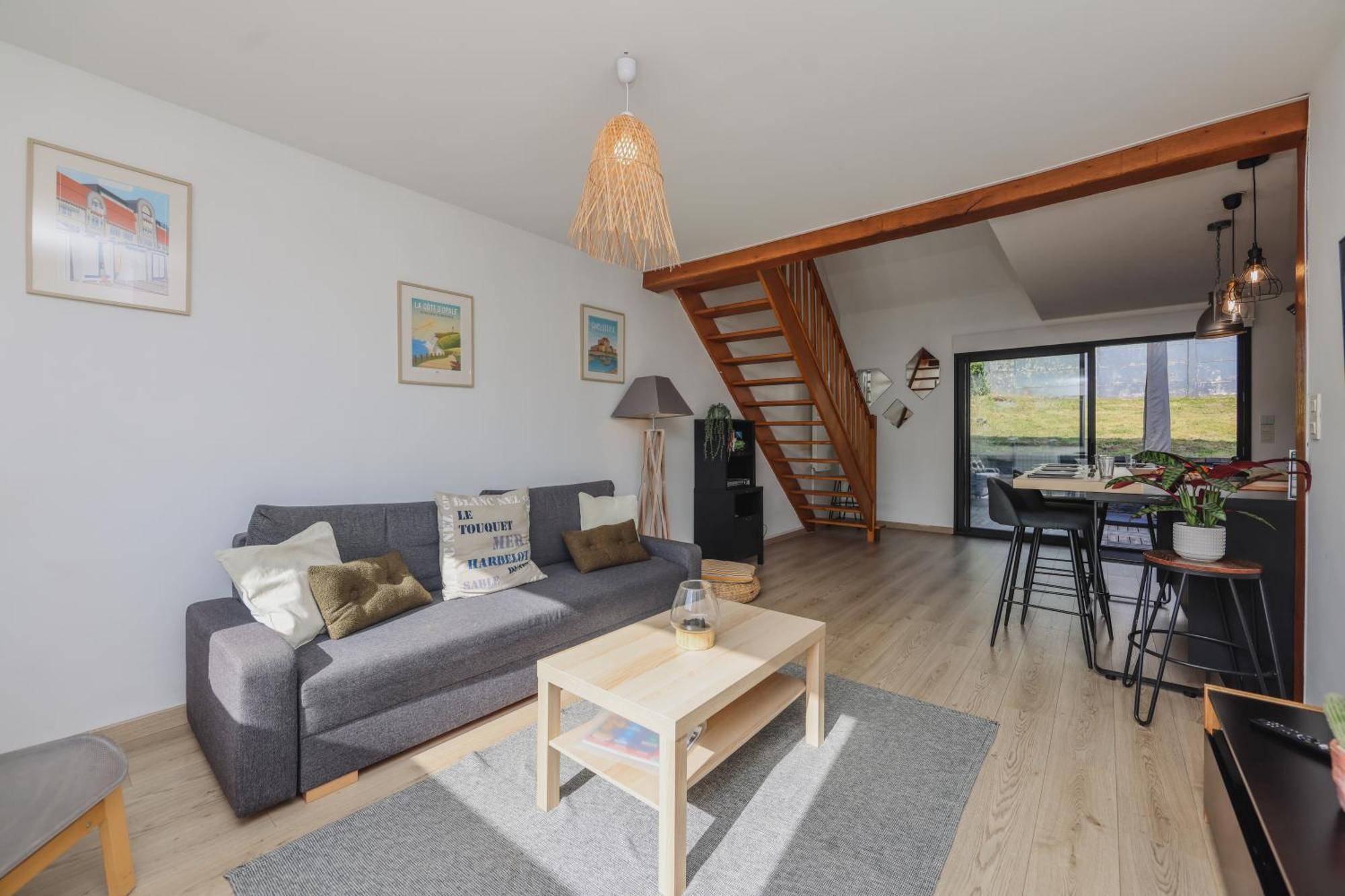 La Marine, Maison En Plein Coeur De Wimereux Bagian luar foto